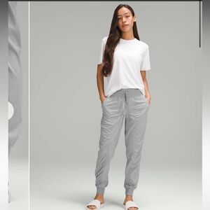 Lululemon Dance Studio Joggers Mid Rise Full Length Rhino Gray Size 10